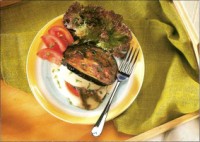 Sandvişuri cu vinete gratinate